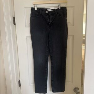 Mango Charcoal Denim Pants